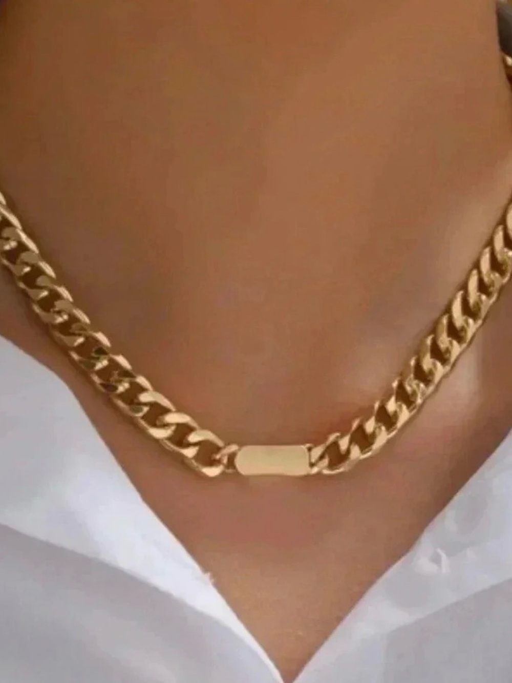 14K Gold-Filled Chain Link
Choker
